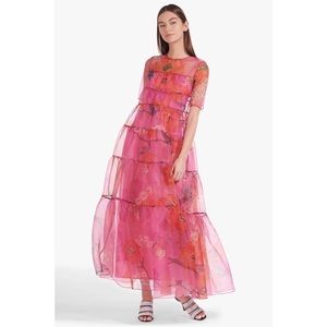 staud poppi silk dress Staud - Poppi Silk Dress